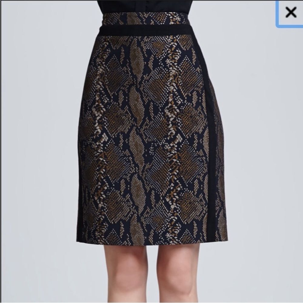 Diane Von Furstenberg | Marta Python Print Black/… - image 4